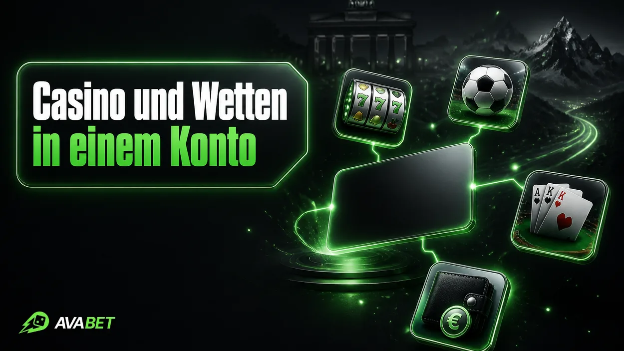 Spielbereiche in einem Konto